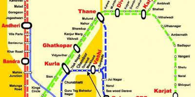 Mumbai central line stationer kort