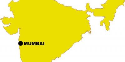 Mumbai på kort